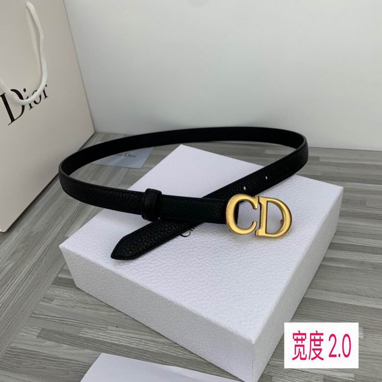 Dior Belt 20mmX95-110cm 7d14
